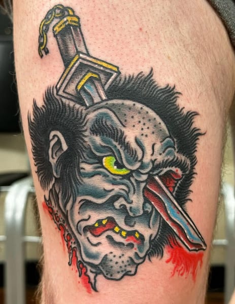 Deuce tattoo work 17
