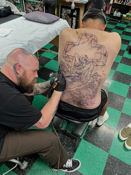 Deuce tattoo work 21