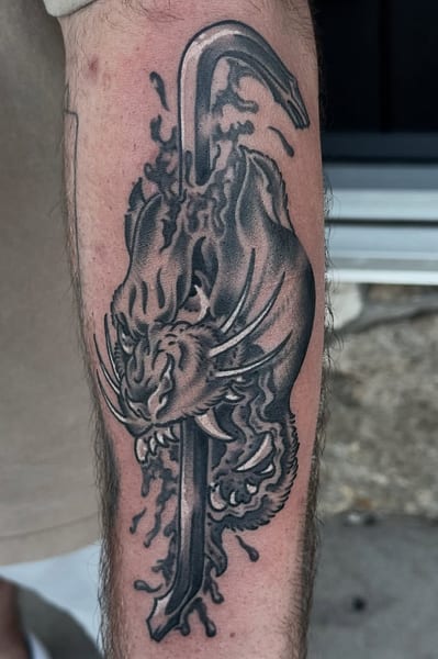 Deuce tattoo work 4